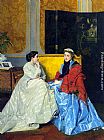 Confidences by Jules Adolphe Goupil
